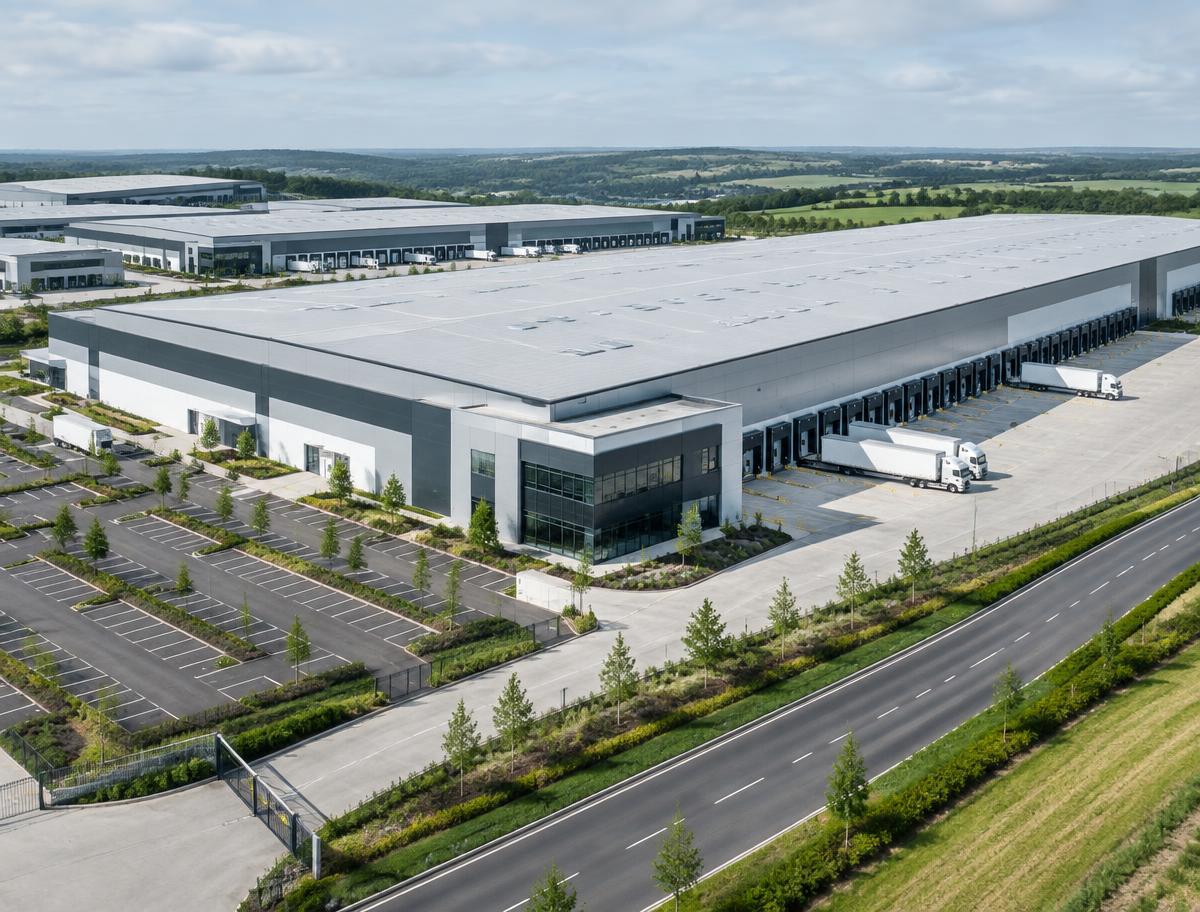 Illustrative logistics estates asset